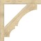 Ekena Millwork Balboa Block Rough Sawn Bracket, Douglas Fir, 4"W x 42"D x 42"H BKT04X42X42BOA05RDF - alternate 4